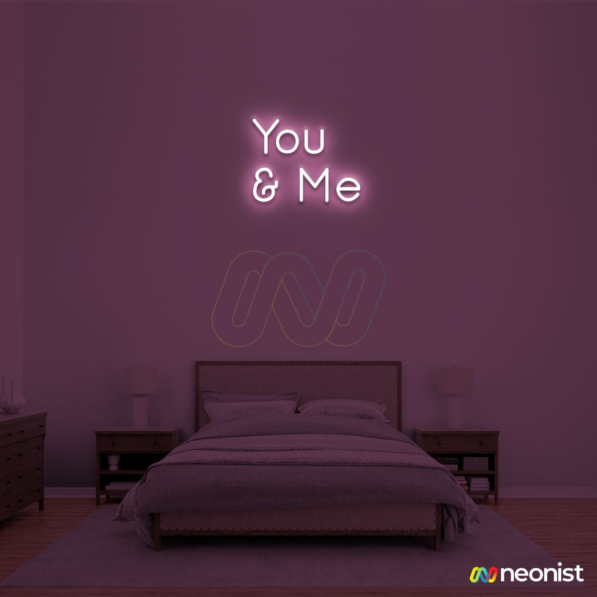 You _ Me